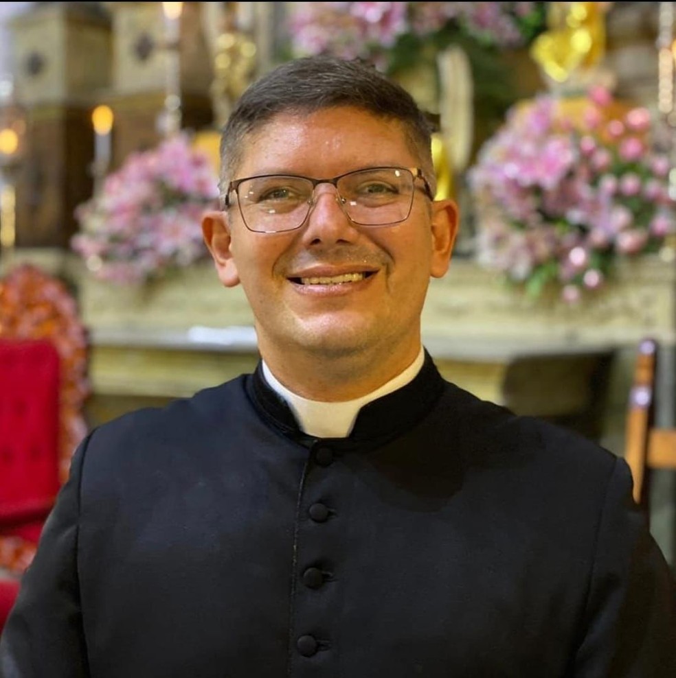 Padre Luciano da Diocese de Caruaru — Foto: Arquivo Pessoal/Reprodução