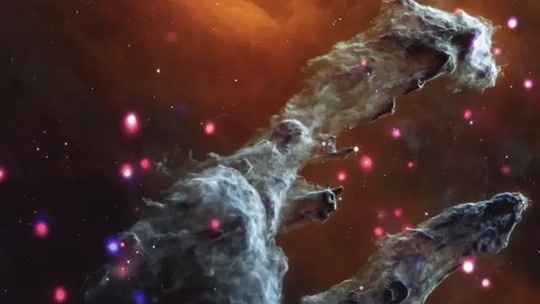 NASA divulga imagens impressionantes geradas pelo Hubble, James Webb e Chandra; veja as fotos