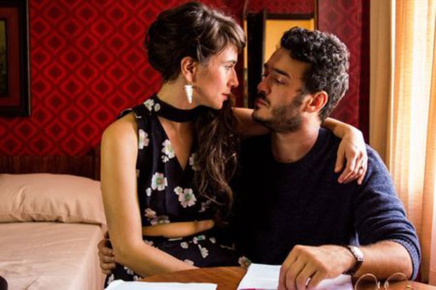 Marcos Veras e Uyara Torrente em cena de 'O filho eterno' (Foto: Rosano Mauro/Divulgação)