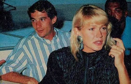 Xuxa e Senna namoraram no final da década de 80 (Foto: Reprodução)
