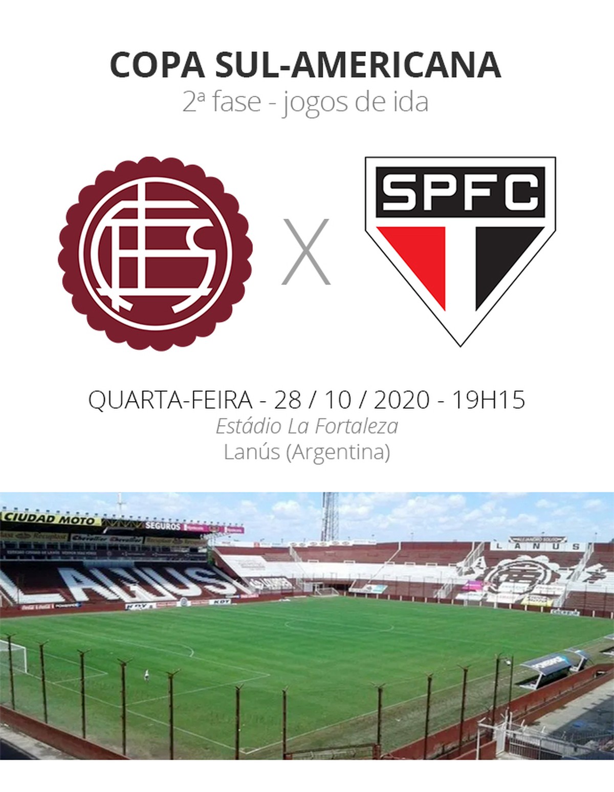 Lanus Vs Sao Paulo See Statements Absences And Arbitrations Sao Paulo