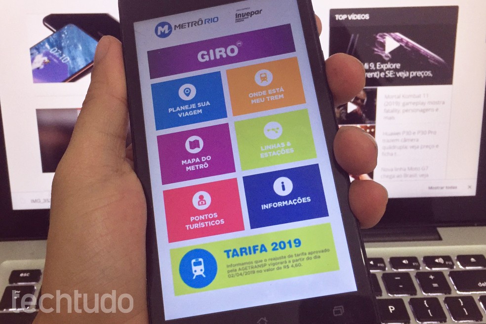 Como Funciona O Giro Servico De Cartao E Aplicativo Do Metrorio Produtividade Techtudo