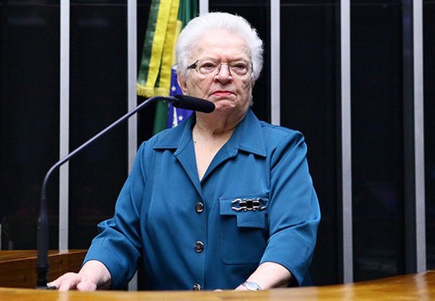 A deputada federal Luiza Erundina (PSOL) (Foto: Antonio Augusto /Câmara dos Deputados)