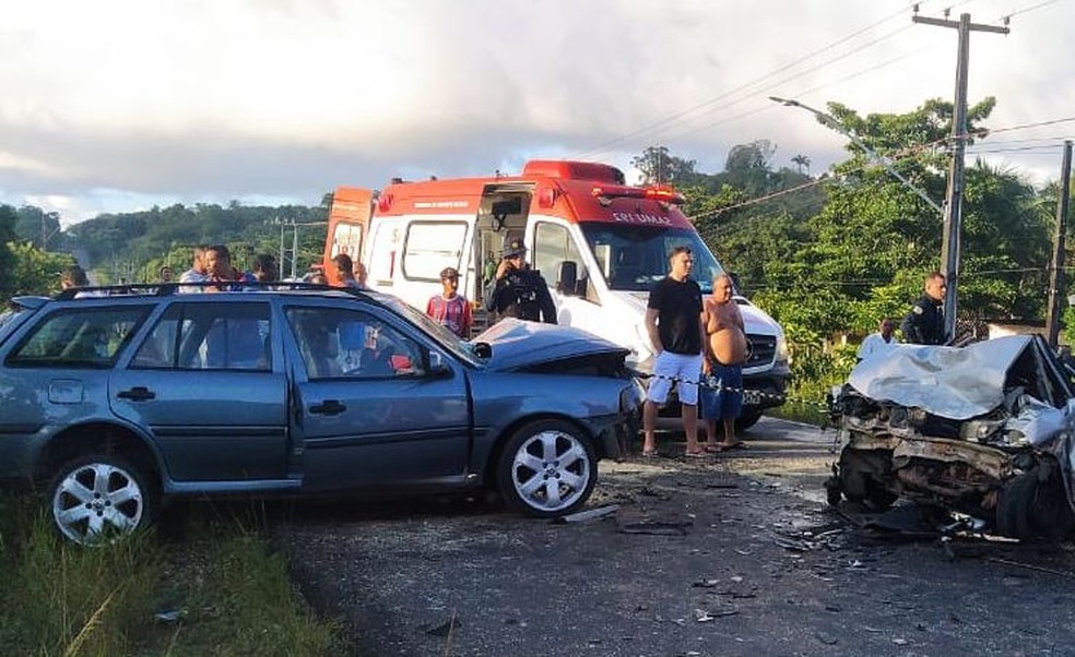 Acidente na SE-464 em São Cristóvão — Foto: BPRV