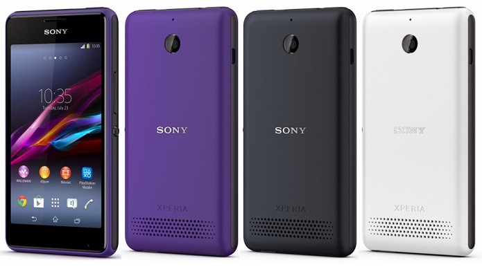 Xperia E1, da Sony, tem caixa de som potente, Android Jelly Bean e entrada para dois chips (Foto: Divulgação/Sony)