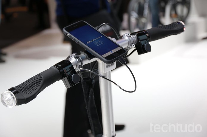 Bicicleta inteligente da Ford (Foto:Isadora Diaz/TechTudo)