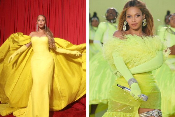 Looks de Beyoncé no Oscar (Foto: Reprodução/Instagram)