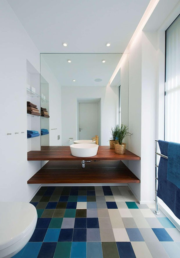 Mix and Match: 12 ambientes com mistura de pisos (Foto: Reprodução/Divulgação)