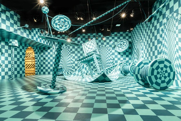 Exposição de artista sul-coreana em SP tem instalações com ilusão de ótica  (Foto: FOTOS EDSON KUMASA / DIVULGAÇÃO)