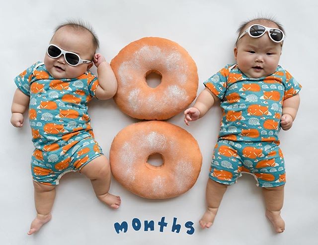 Momo Twins com 8 meses (Foto: Reprodução)