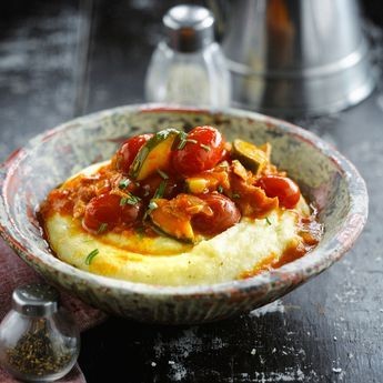 Polenta com legumes (Foto: Reprodução/ Pinterest)