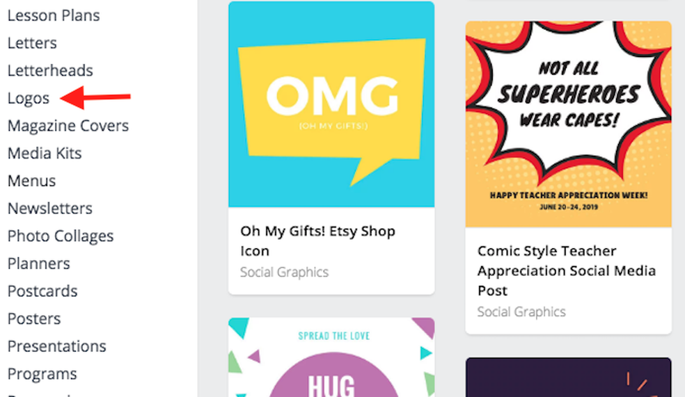 Como criar um logotipo ou nome personalizado no Canva ...