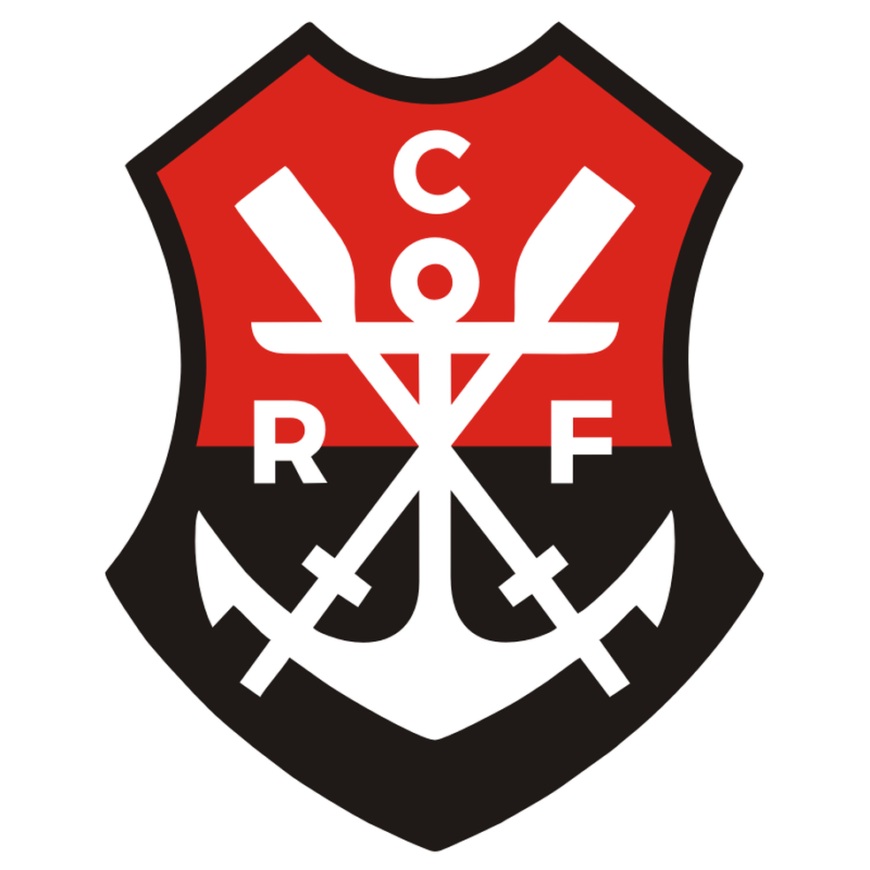 Escudo atual do remo do Flamengo &mdash; Foto: Reprodu&ccedil;&atilde;o