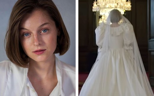 Atriz Deixou Equipe De The Crown Sem Palavras Ao Usar Vestido De Casamento Da Princesa Diana Monet Series