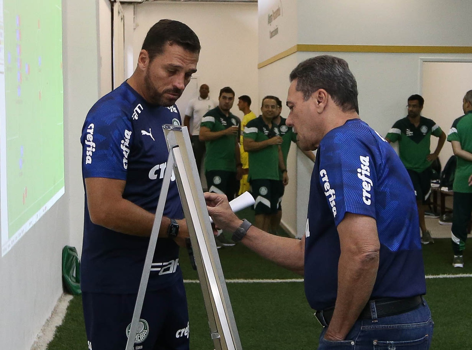 Plano de jogo, conceitos e conquistas: veja como a comissão avalia trabalho no Palmeiras