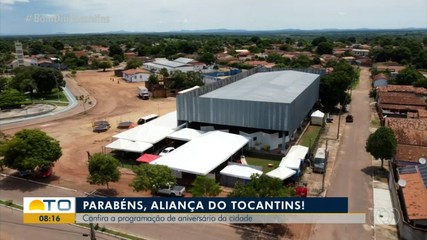 Confira a programação de aniversário de Aliança do Tocantins