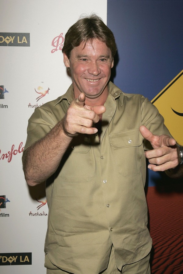 O apresentador Steve Irwin (Foto: Getty Images)