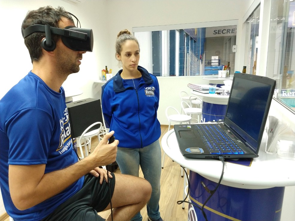 Sócia de André Heller, Larissa aplica conhecimentos de neurociência no esporte — Foto: Divulgação