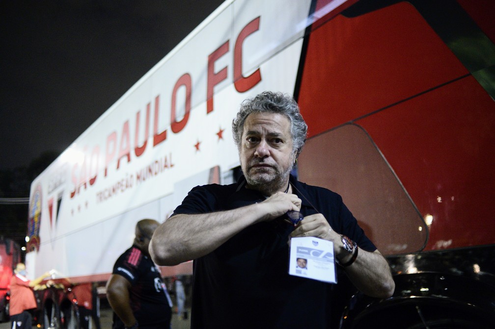 Julio Casares, presidente do São Paulo — Foto: Marcos Ribolli