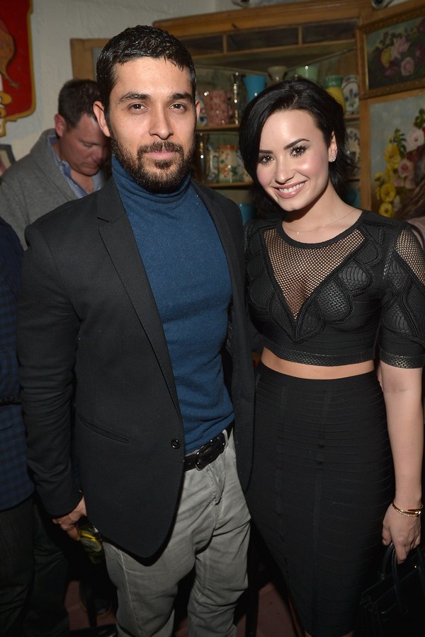 Demi Lovato e seu namorado, o ator Wilmer Vaderrama (Foto: Getty Images)