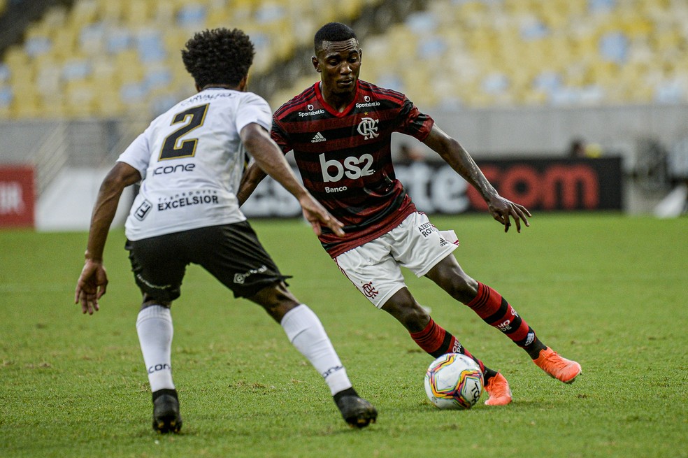 Ramon deu duas assistências com perfeição no Carioca — Foto: Marcelo Cortes/Flamengo