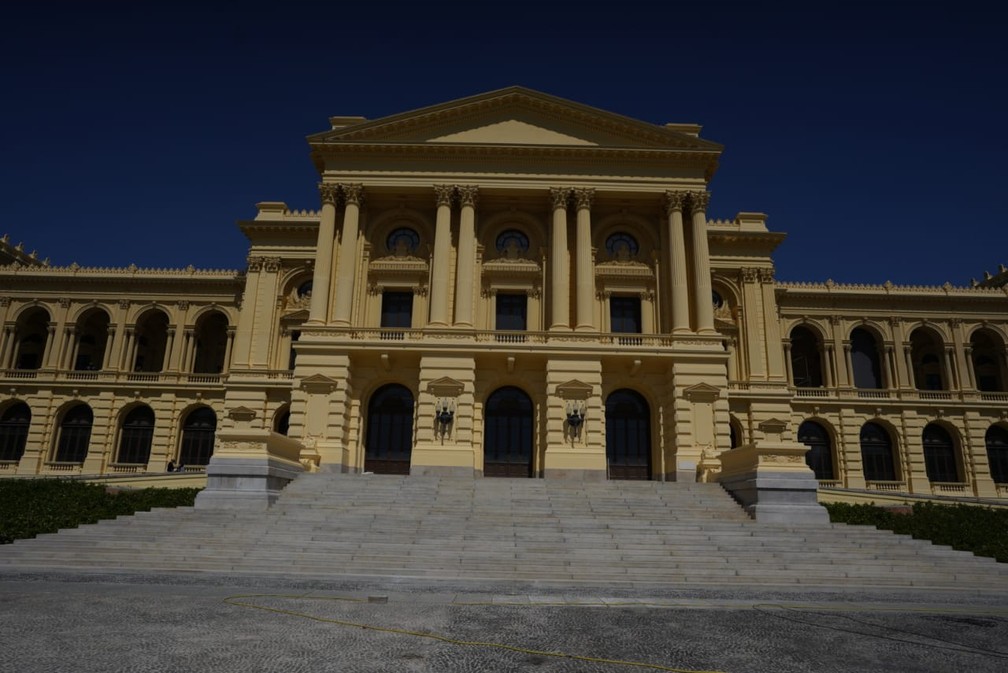 Após 9 anos fechado, Museu do Ipiranga reabre. — Foto: Fábio Tito/ g1
