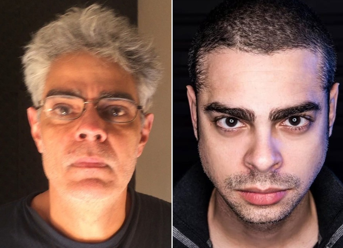 Nizo Neto (à esquerda) e Cícero Chaves (à direita)  (Foto: Reprodução/Instagram)