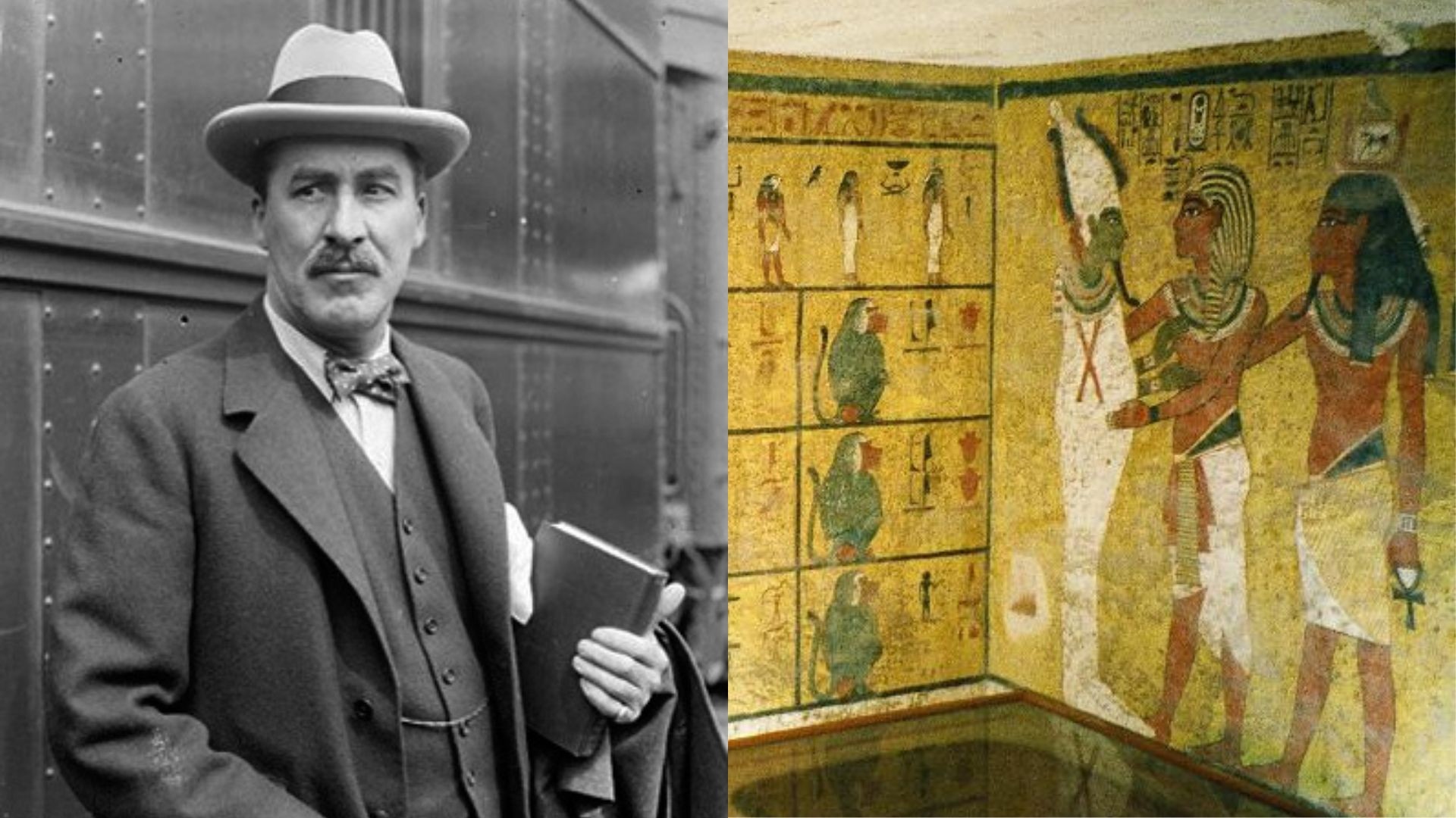 Howard Carter, arqueólogo que descobriu a tumba de Tutancâmon em 1922 (Foto: Wikimedia Commons )