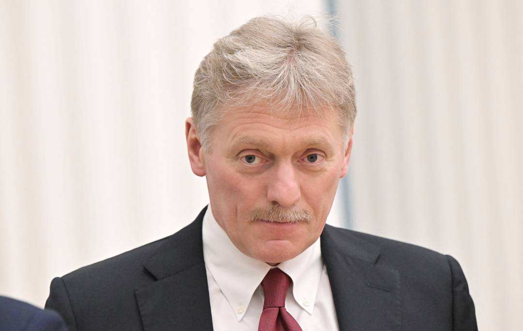 Dmitry Peskov, porta-voz do Kremlin, durante discurso na última sexta (18)