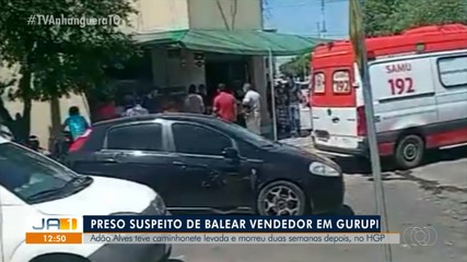 Suspeito de matar vendedor em Gurupi é preso em Goiás