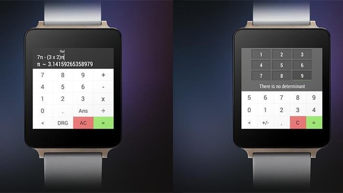 Wear Calc para Android Wear