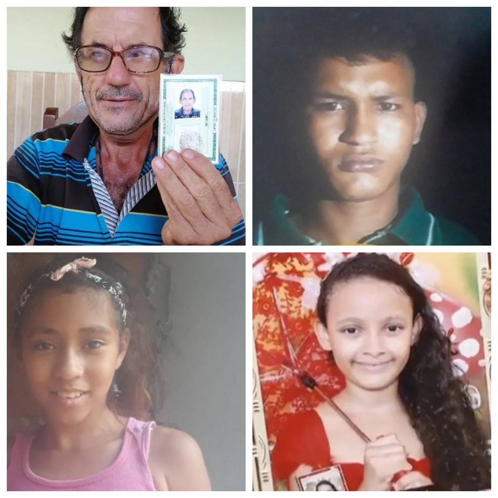 Desaparecimentos no Tocantins são investigados pela polícia  — Foto: Montagem/g1