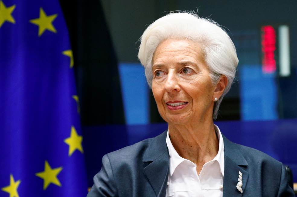 Christine Lagarde, presidente do BC europeu, em imagem de arquivo — Foto: Francois Lenoir/Reuters