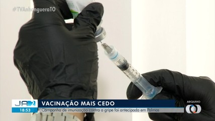 Palmas antecipa campanha de vacinação contra a gripe