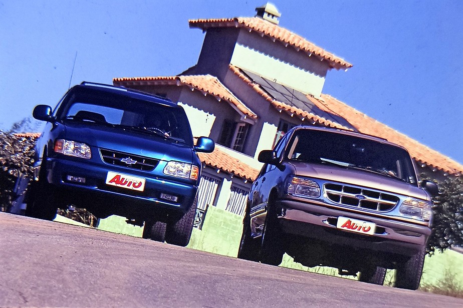 Comparativo de 1996: Chevrolet Blazer x Ford Explorer, no duelo de SUVs  raiz com motor V6 | Colunistas | autoesporte