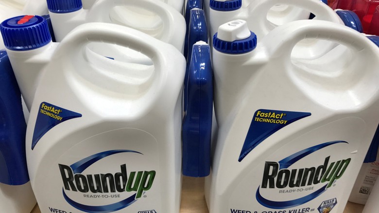 Embalagens do Roundup para venda; produto tem gerado diversas disputas judiciais para a Bayer (Foto: REUTERS/Mike Blake)