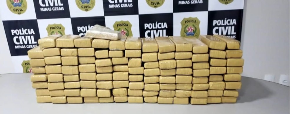 Drogas apreendidas em Patos de Minas durante investigação — Foto: Polícia Civil/Divulgação