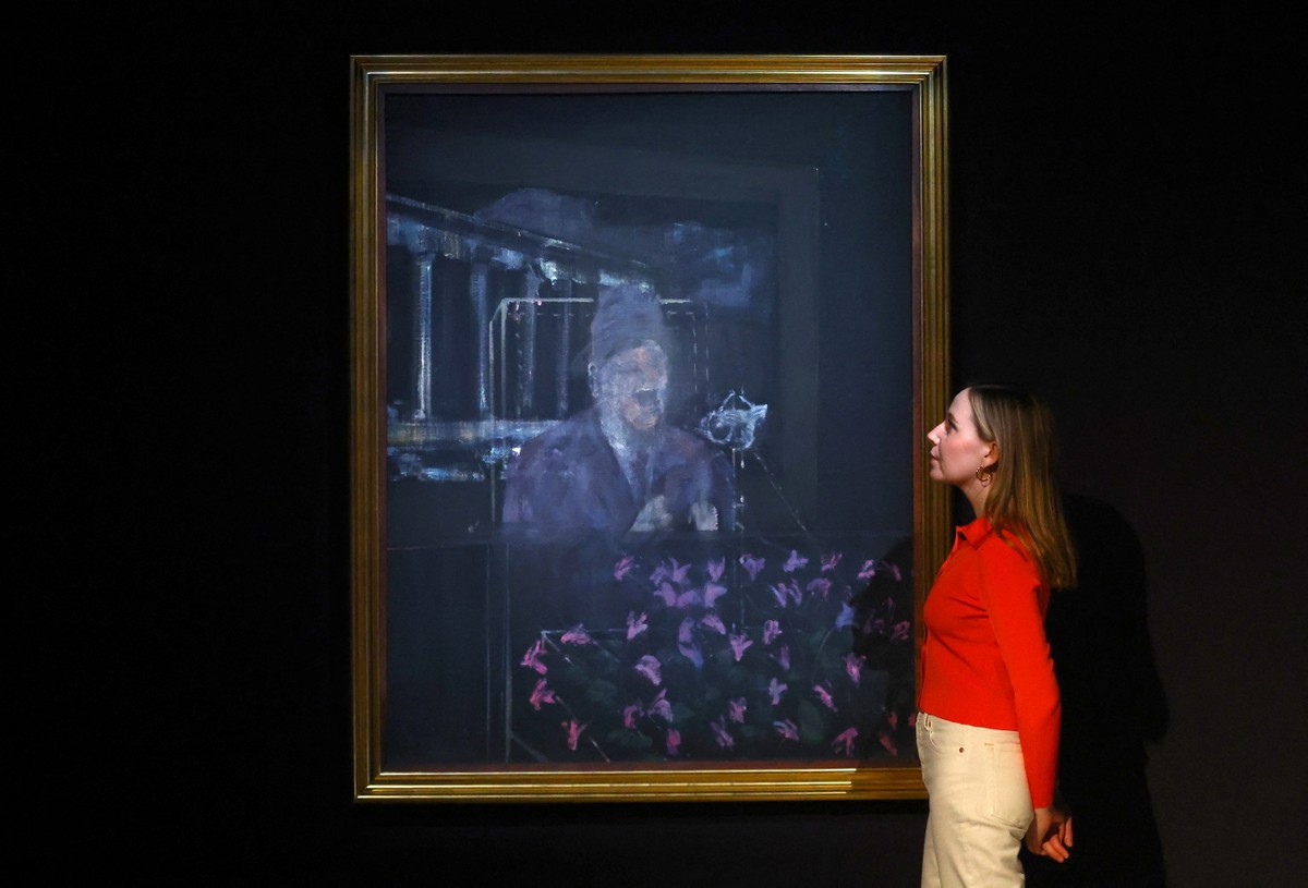 Pintura de Francis William Maxwell Aitken com papa gritando é exibido pela primeira vez |  Pop & Arte