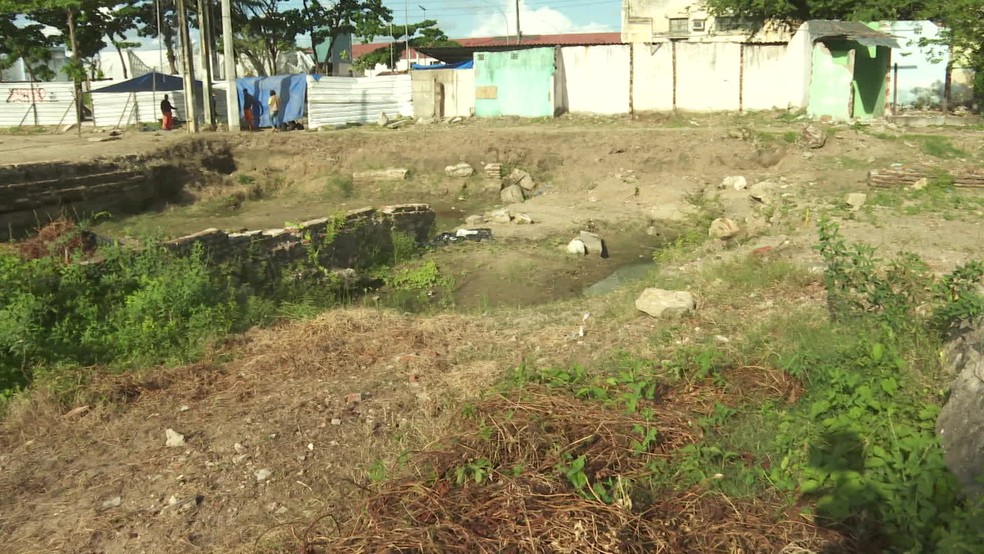 Alguns pesquisadores acreditam que a quadra 55 era um cemitério militar — Foto: Reprodução/TV Globo
