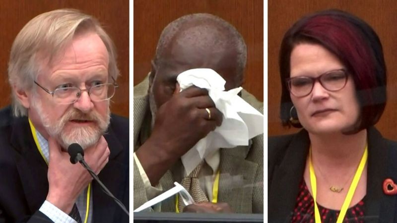 BBC - Cerca de 45 pessoas testemunharam no julgamento, incluindo (da esquerda para a direita) Martin Tobin, Charles McMillian e Courteney Ross (Foto: Reuters via BBC)