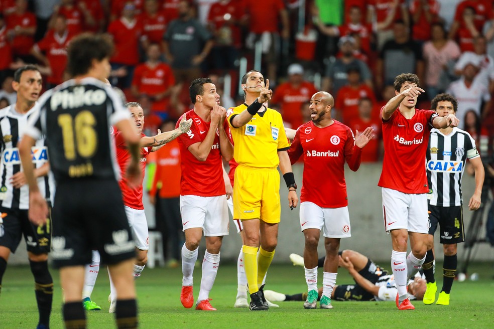 Inter x Santos Ricardo Marques Ribeiro  — Foto: Diego Vara/BP Filmes