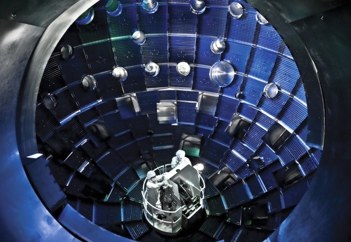 Cientistas produziram um recorde de quantidade de energia por meio da fusão nuclear  (Foto: Imperial College London )