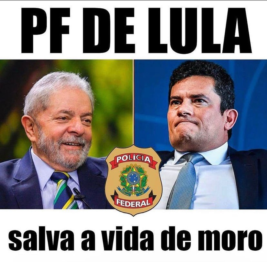 Post do canal de Lula no Telegram