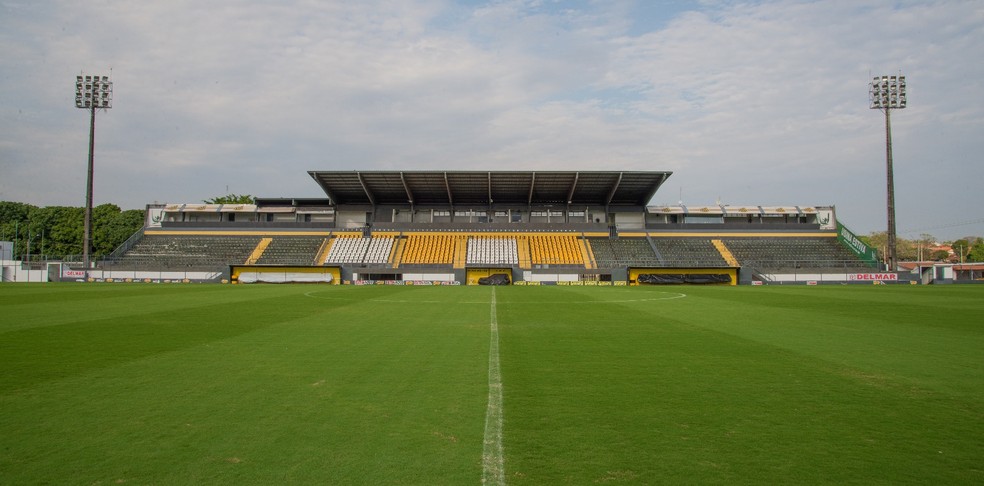 Estádio Jorge Ismael de Biasi, em Novo Horizonte — Foto: Divulgação / GR Novorizontino