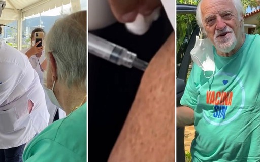 Ary Fontoura toma segunda dose de vacina contra o novo coronavírus