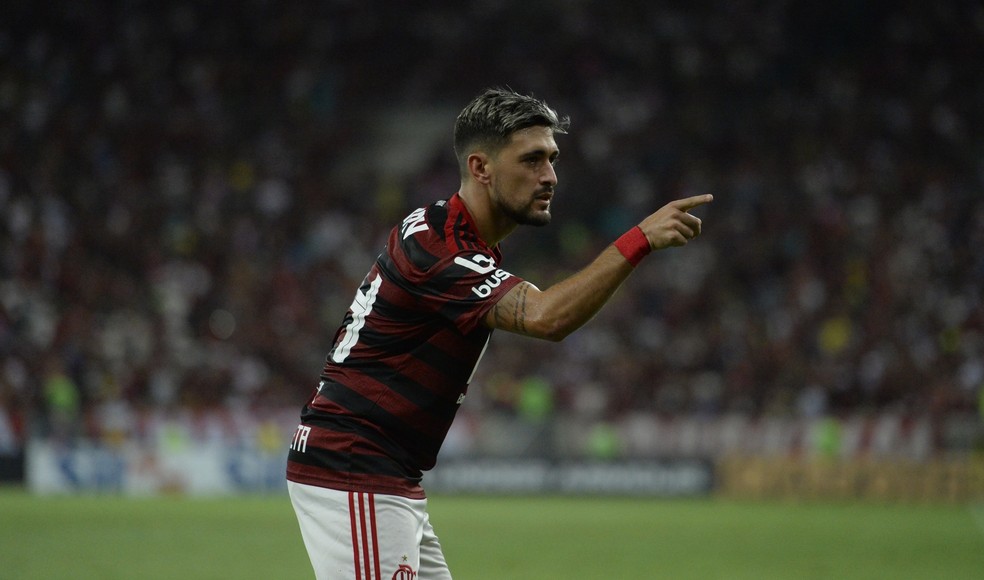 Arrascaeta marcou 12 gols e deu 12 assistências no Brasileirão de 2019 — Foto: André Durão / GloboEsporte.com