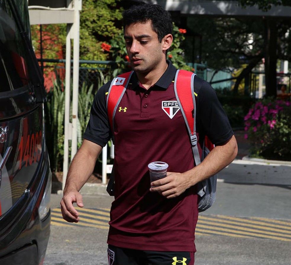 Daniel era jogador do São Paulo e esteve no Coritiba em 2017. Ele jogava atualmente no São Bento — Foto: Rubens Chiri / saopaulofc.net