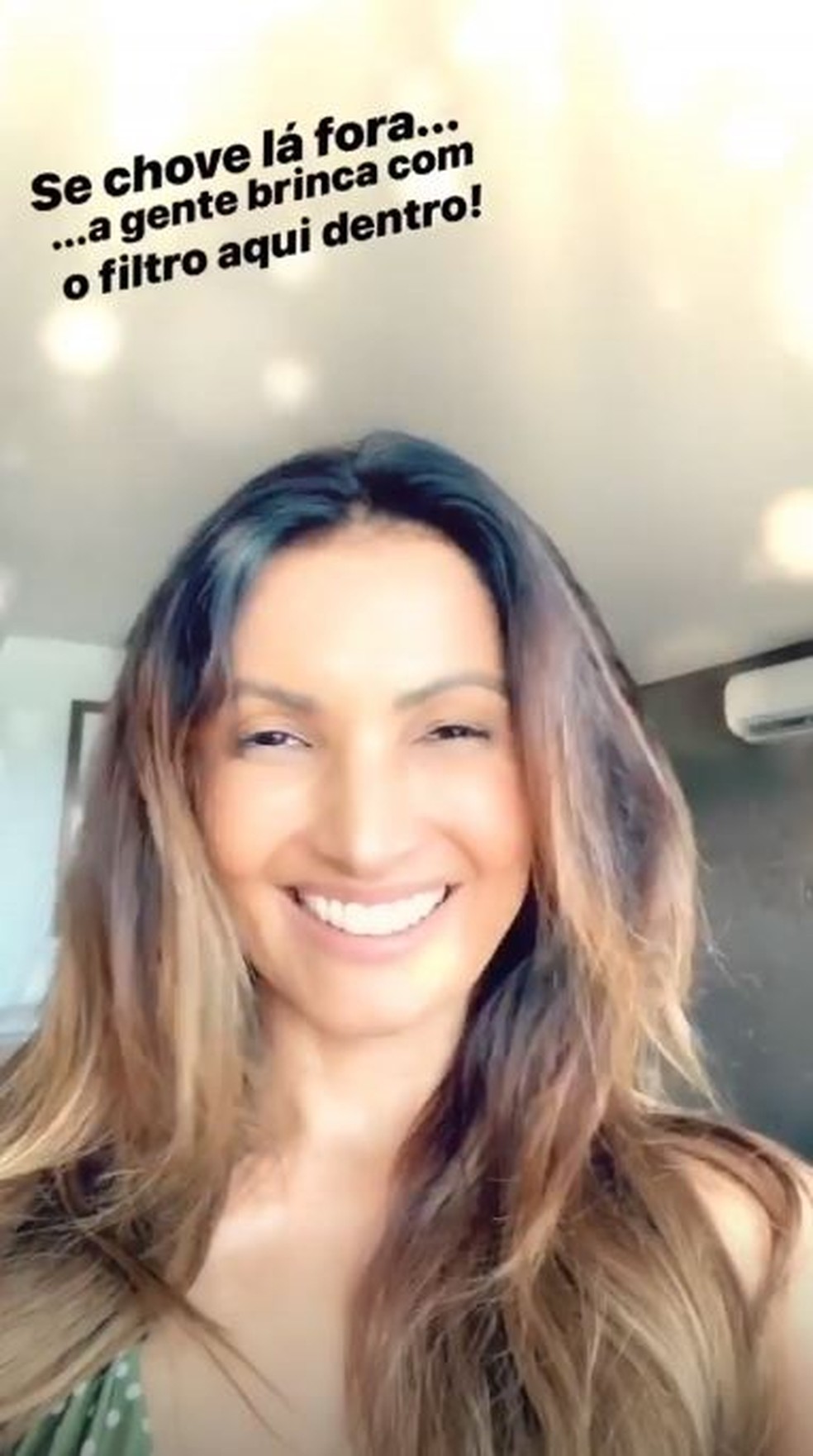 Patrícia Poeta em Alagoas — Foto: Reprodução/Instagram