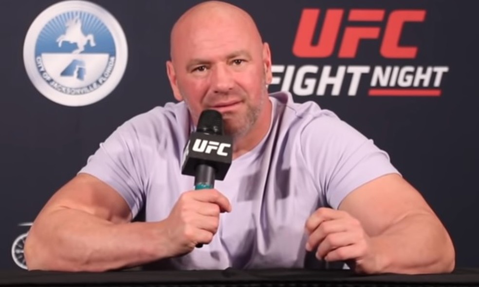 Dana White acredita que não haverá fãs nas arenas do UFC por um bom tempo — Foto: Reprodução / YouTube