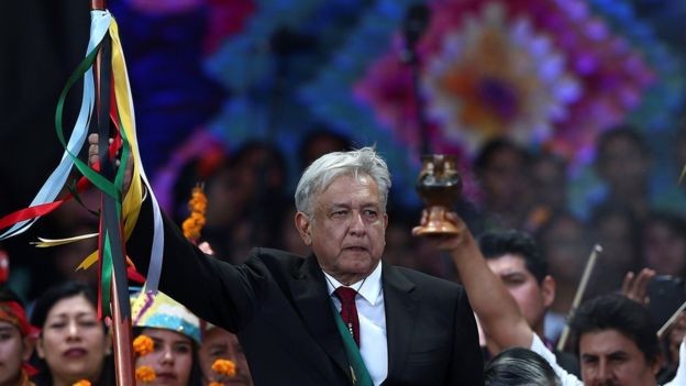 Andrés Manuel López Obrador tomou posse como presidente do México em dezembro de 2018 (Foto: Reuters via BBC News Brasil)